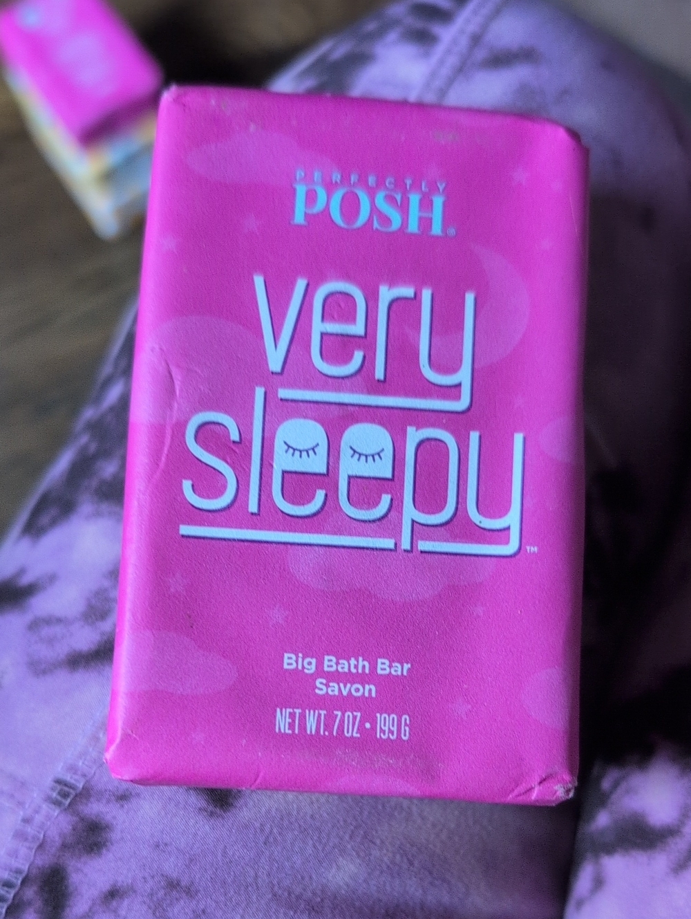 Perfectly Posh Very Sleepy Bath Bar - Pink